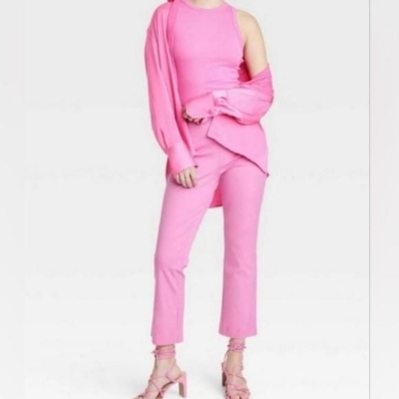 a new day Pants - A New Day Kick Flare Trouser Pants Pink 12 NWT